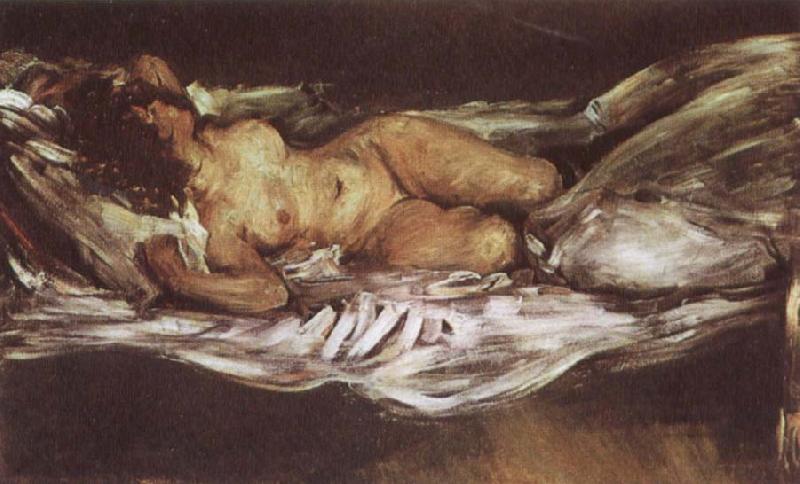 Lovis Corinth Reclining Nude